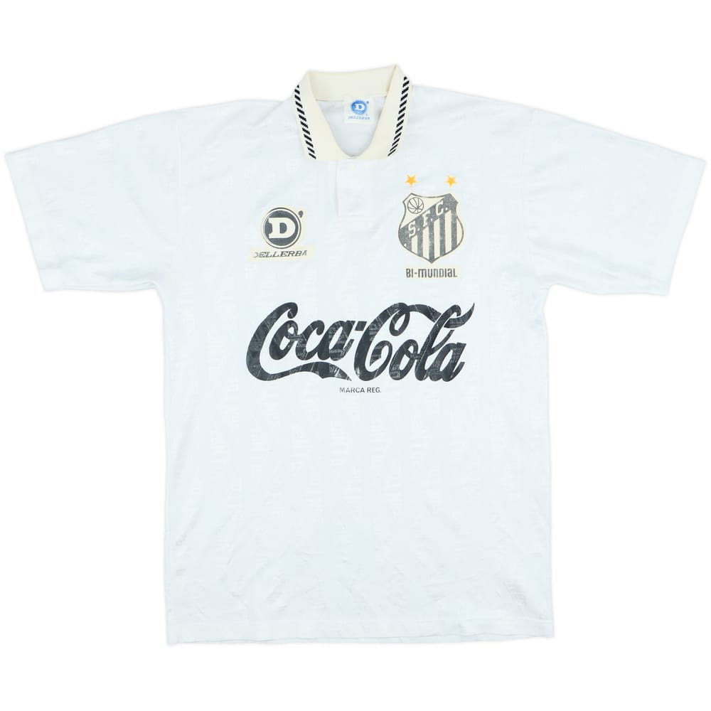 1993 Santos Home Shirt - 7/10 - (L)