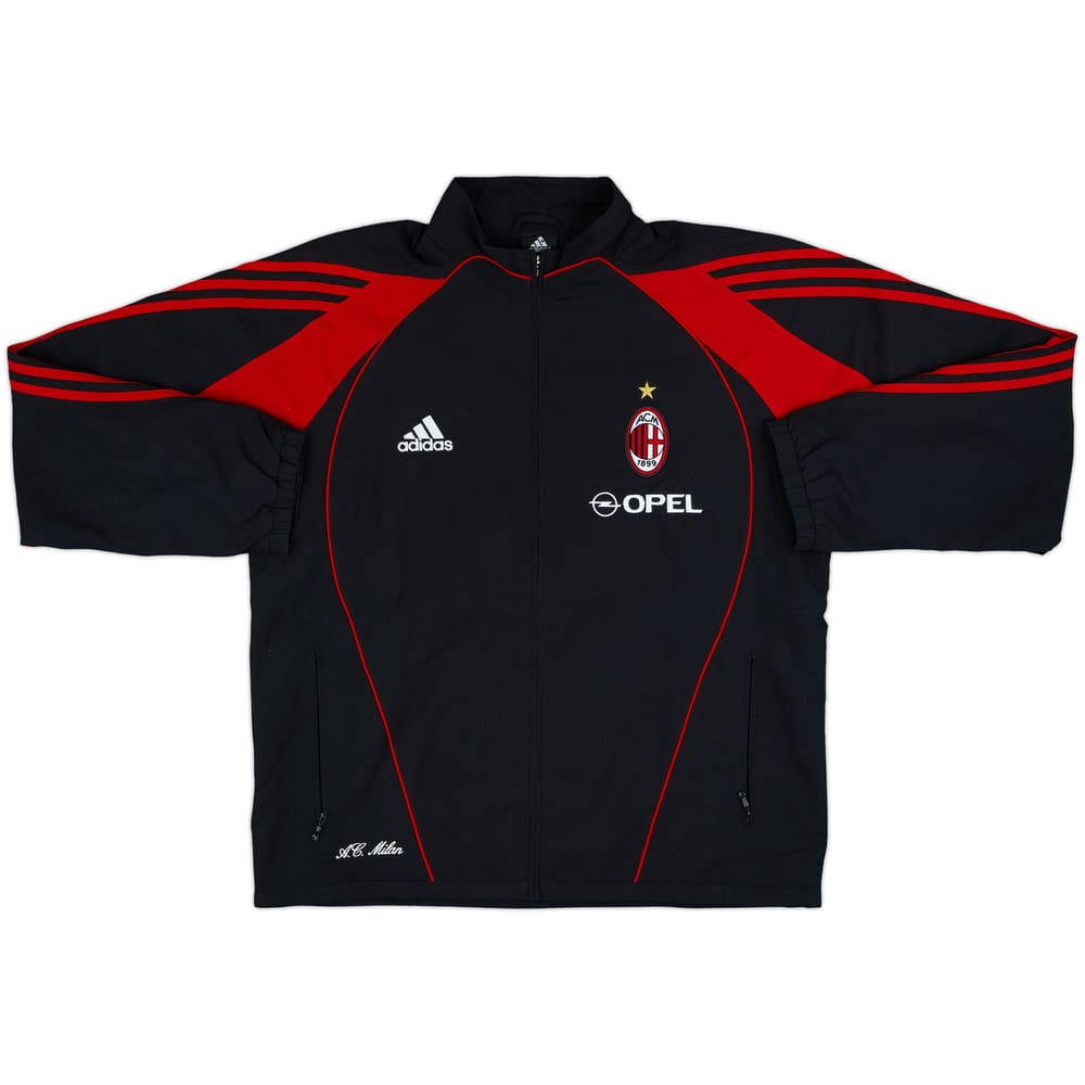 2005-06 AC Milan adidas Track Jacket - 8/10 - (L/XL)