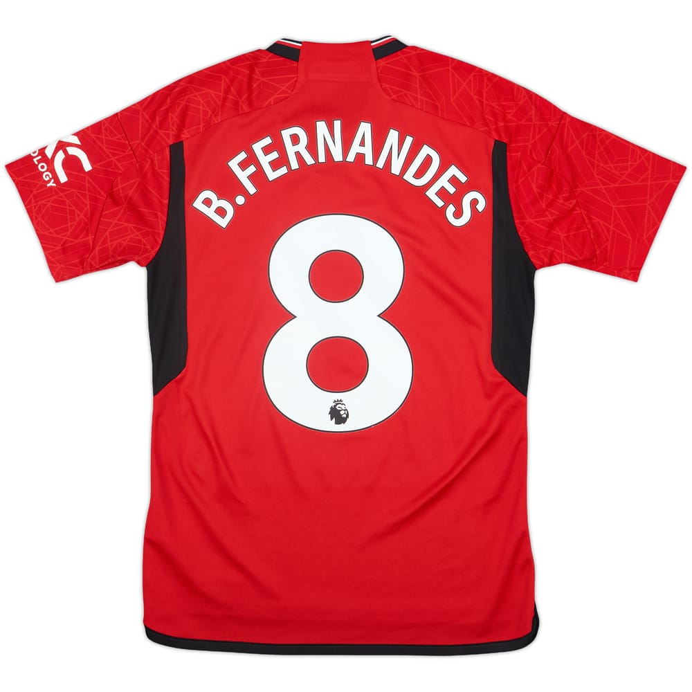 2023-24 Manchester United Home Shirt B.Fernandes #8 - 7/10 - (S)