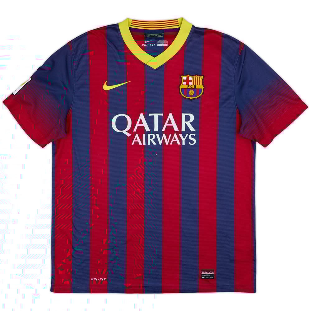 2013-14 Barcelona Home Shirt - 5/10 - (L)