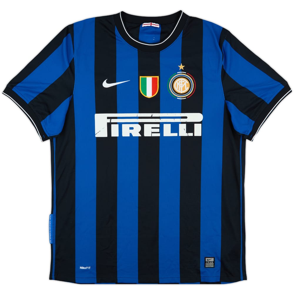 2009-10 Inter Milan Home Shirt - 5/10 - (L)
