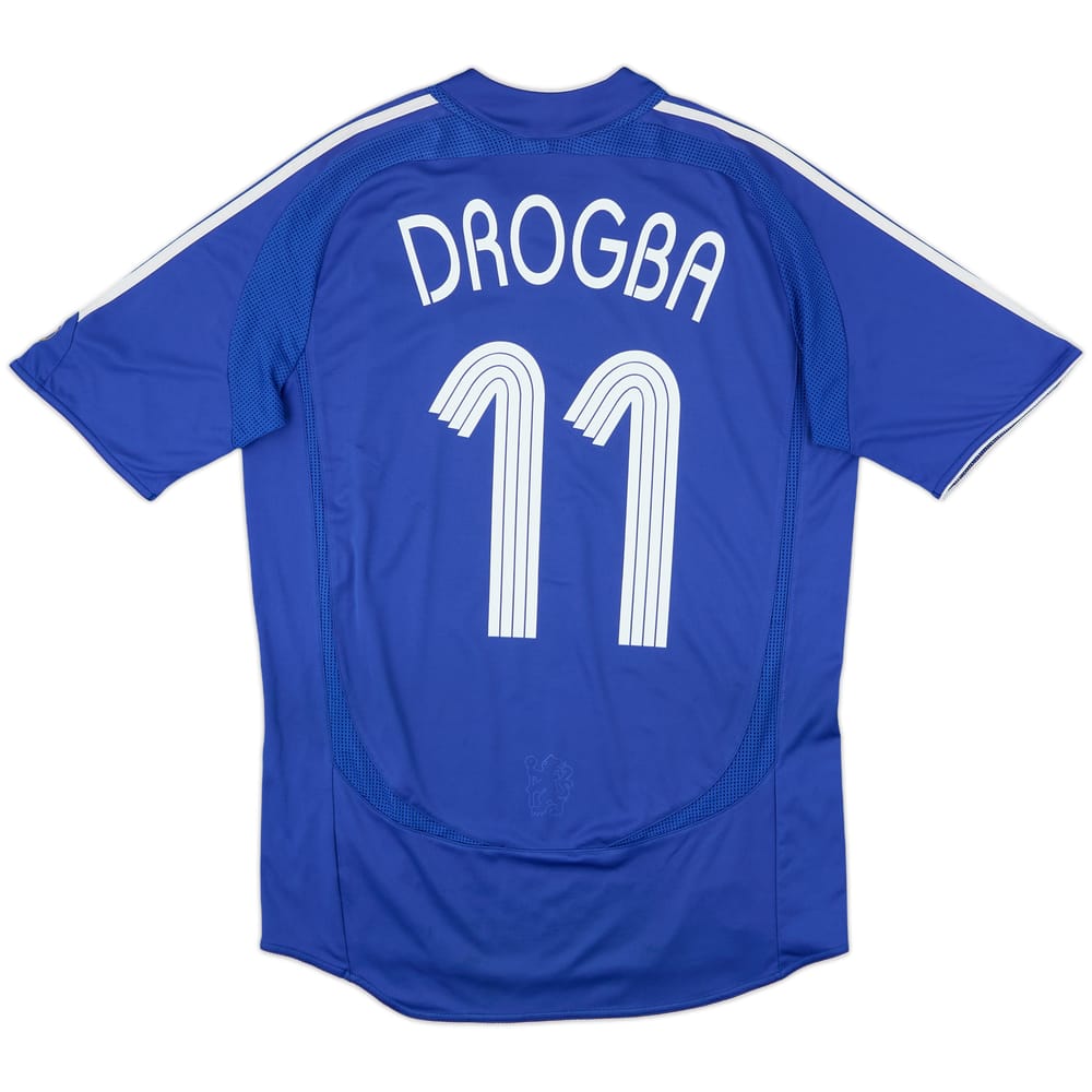2006-08 Chelsea Home Shirt Drogba #11 - 6/10 - (M)