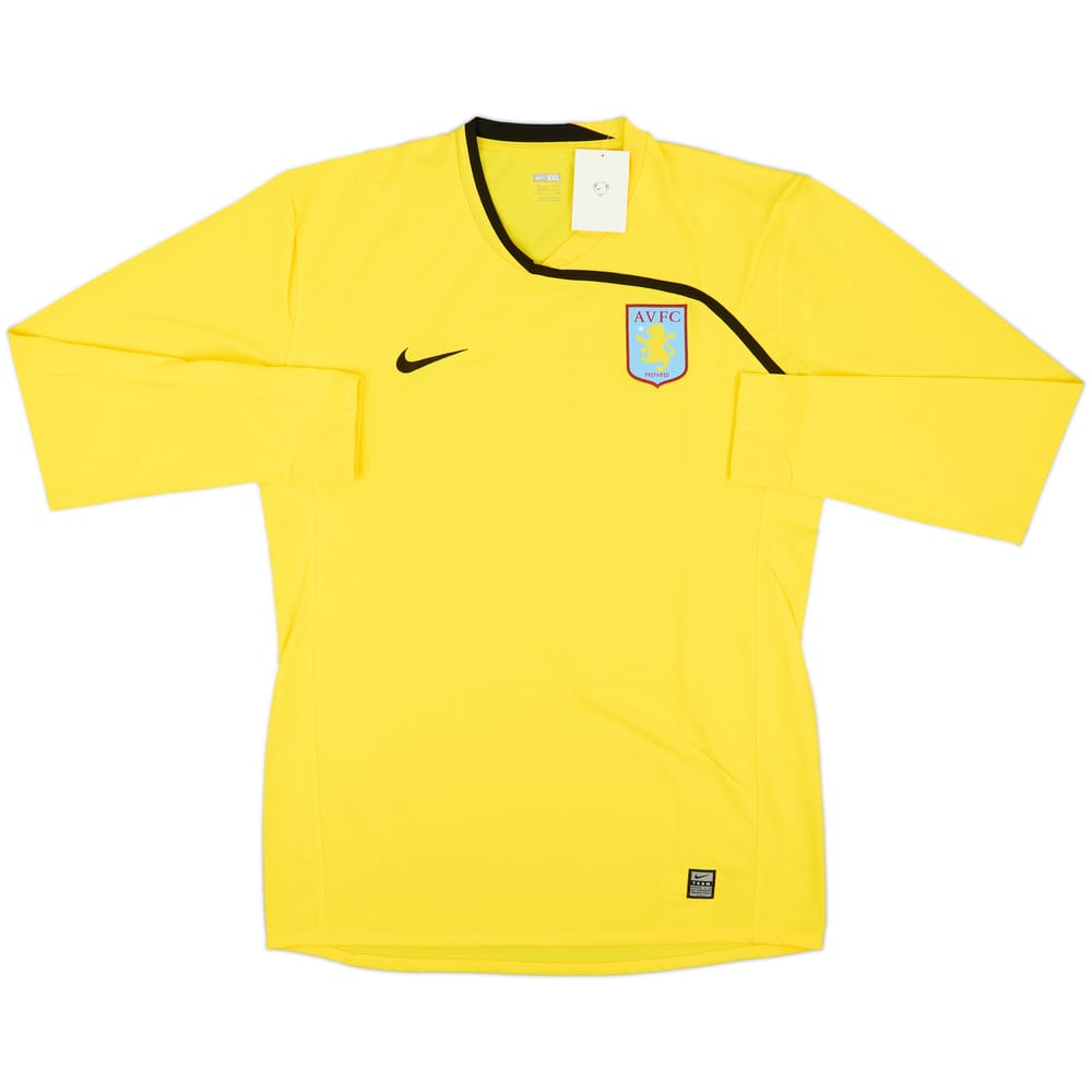 2008-09 Aston Villa Player Issue GK Shirt (XXL)