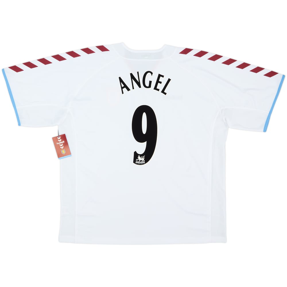 2004-05 Aston Villa Away Shirt Angel #9 (XXL)