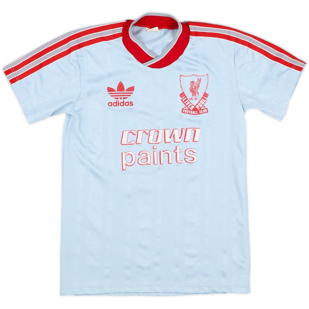 1987-88 Liverpool Away Shirt - 8/10 - (L.Boys)