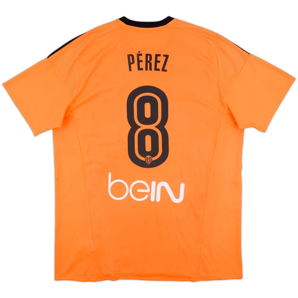 2016-17 Valencia Third Shirt Perez #8 - 8/10 - (XL)