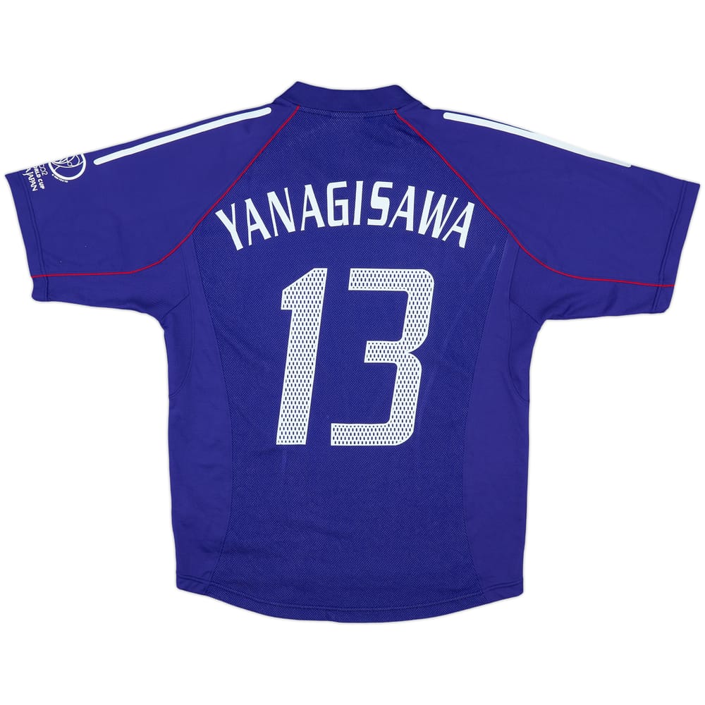 2002-04 Japan Home Shirt Yanagisawa #13 - 5/10 - (M)