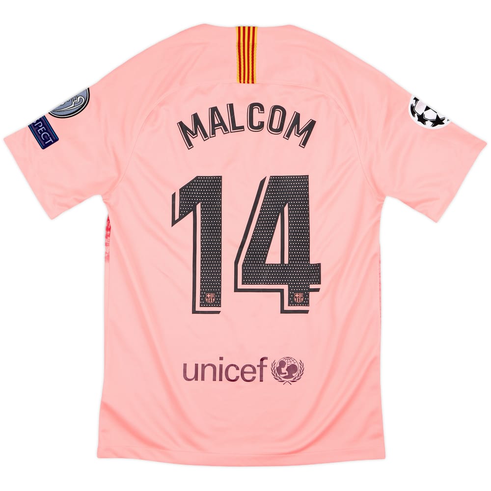 2018-19 Barcelona Third Shirt Malcolm #14 - 6/10 - (S)
