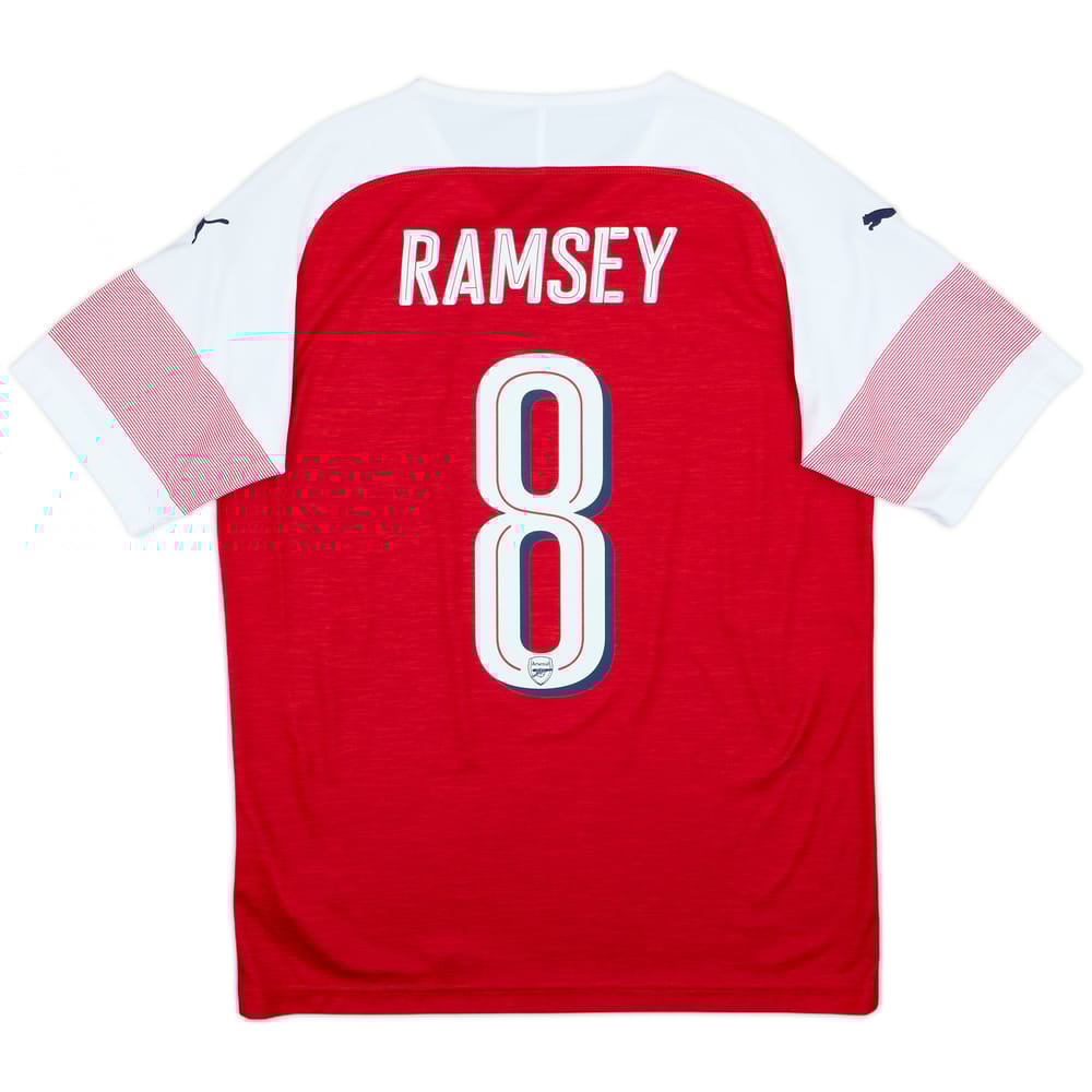 2018-19 Arsenal Home Shirt Ramsey #8 - 8/10 - (M)