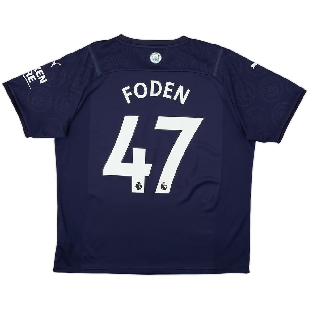 2021-22 Manchester City Third Shirt Foden #47 - 10/10 - (XL)