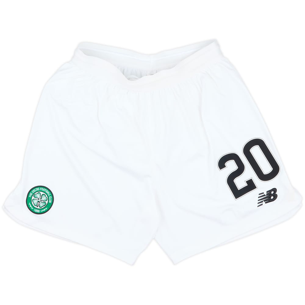 2019-20 Celtic Player Issue Home Shorts #20 - 7/10 - (M)