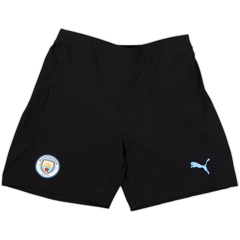2018-19 Manchester City Puma Training Shorts - 10/10 - (L)
