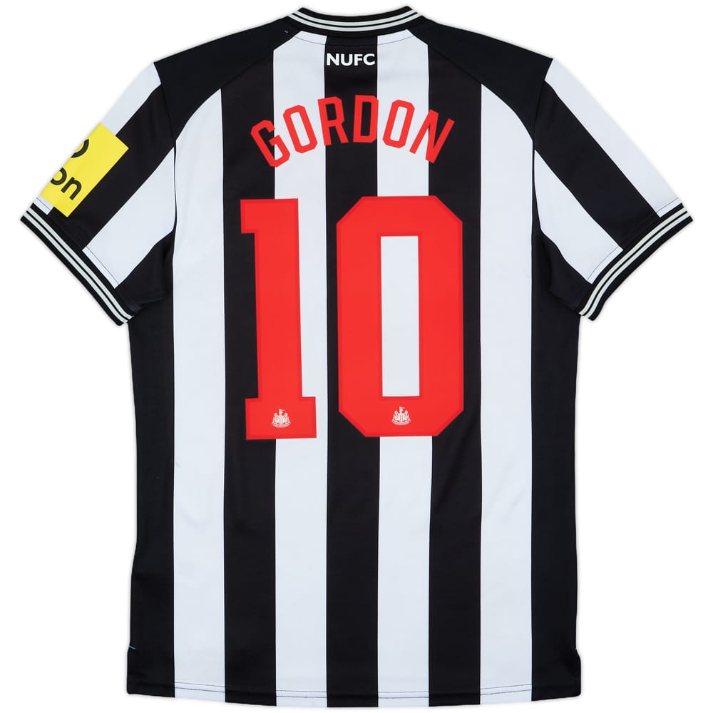 2023-24 Newcastle Home Shirt Gordon #10 - 5/10 - (S)
