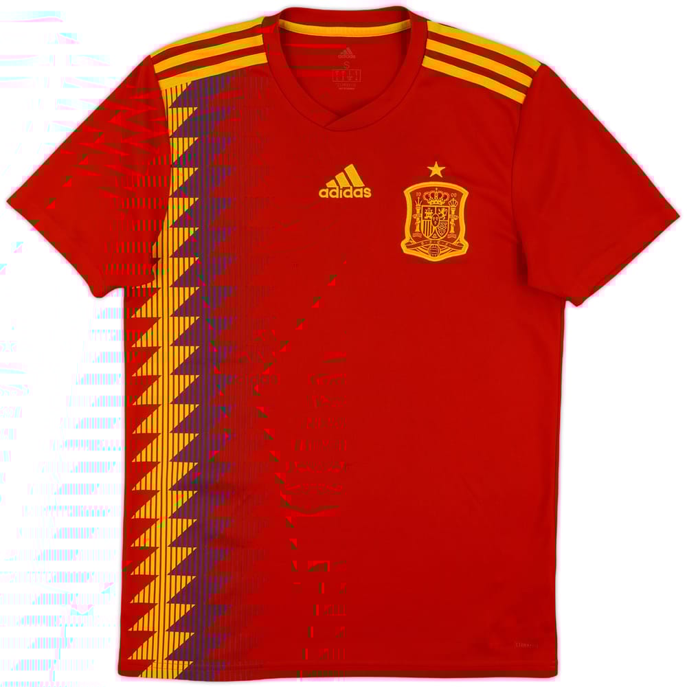 2018-19 Spain Home Shirt - 9/10 - (S)
