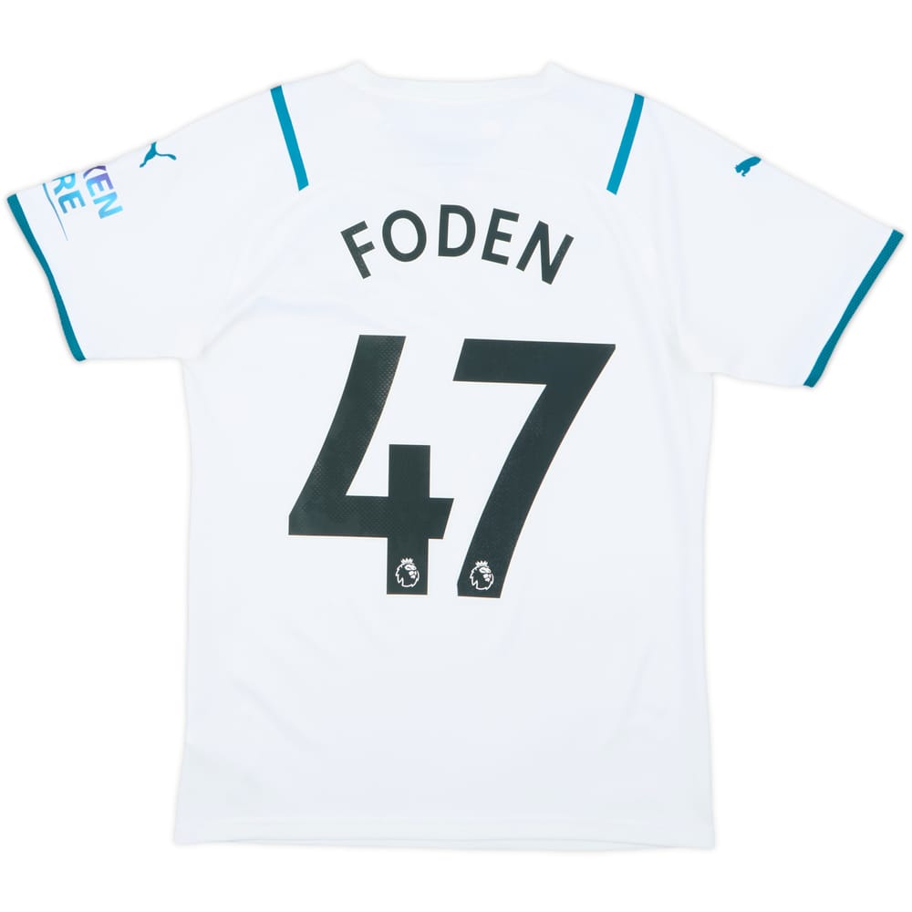 2021-22 Manchester City Away Shirt Foden #47 - 8/10 - (S)