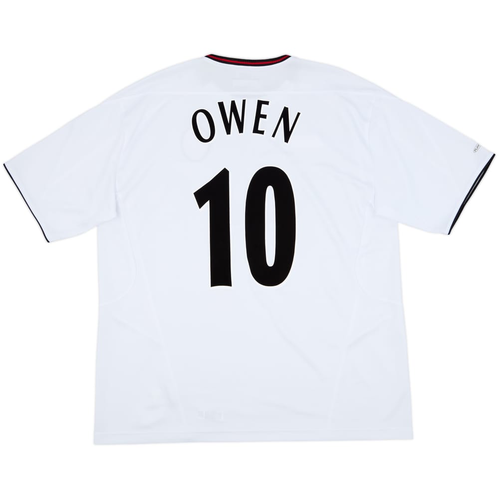 2003-04 Liverpool Away Shirt Owen #10 - 7/10 - (XL)