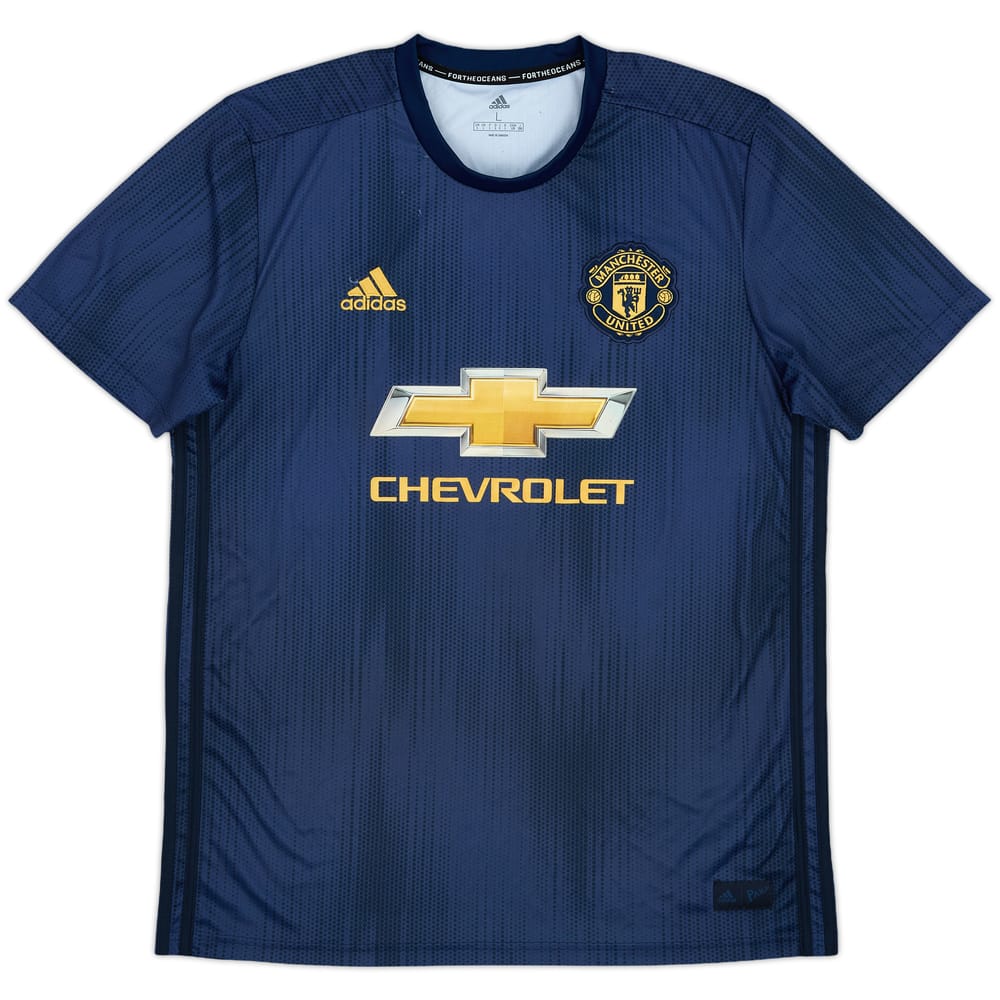 2018-19 Manchester United Third Shirt - 4/10 - (L)