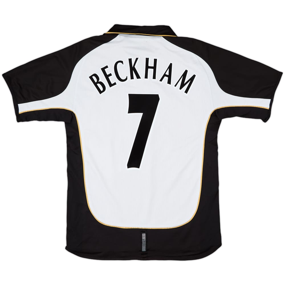 2001-02 Manchester United Centenary Away/Third Shirt Beckham #7 - 5/10 - (M)