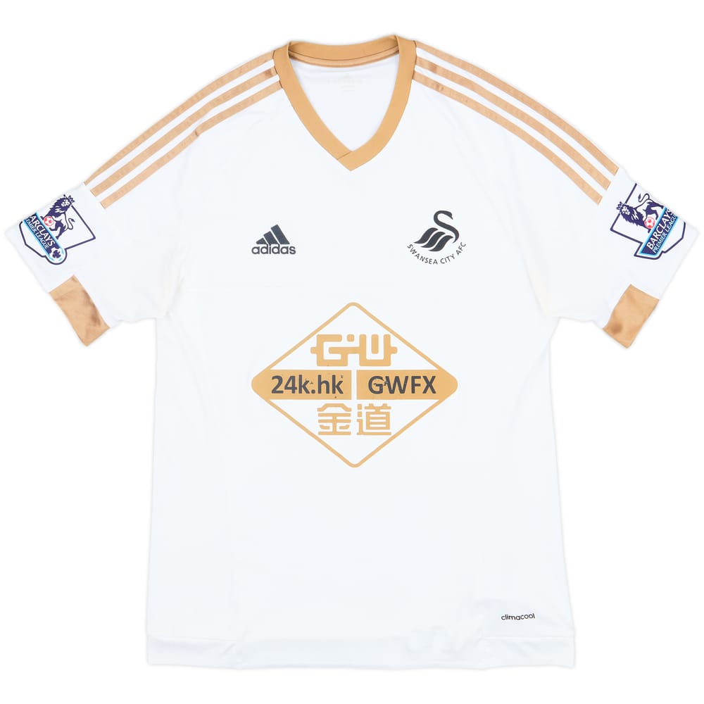 2015-16 Swansea Home Shirt - 6/10 - (M)