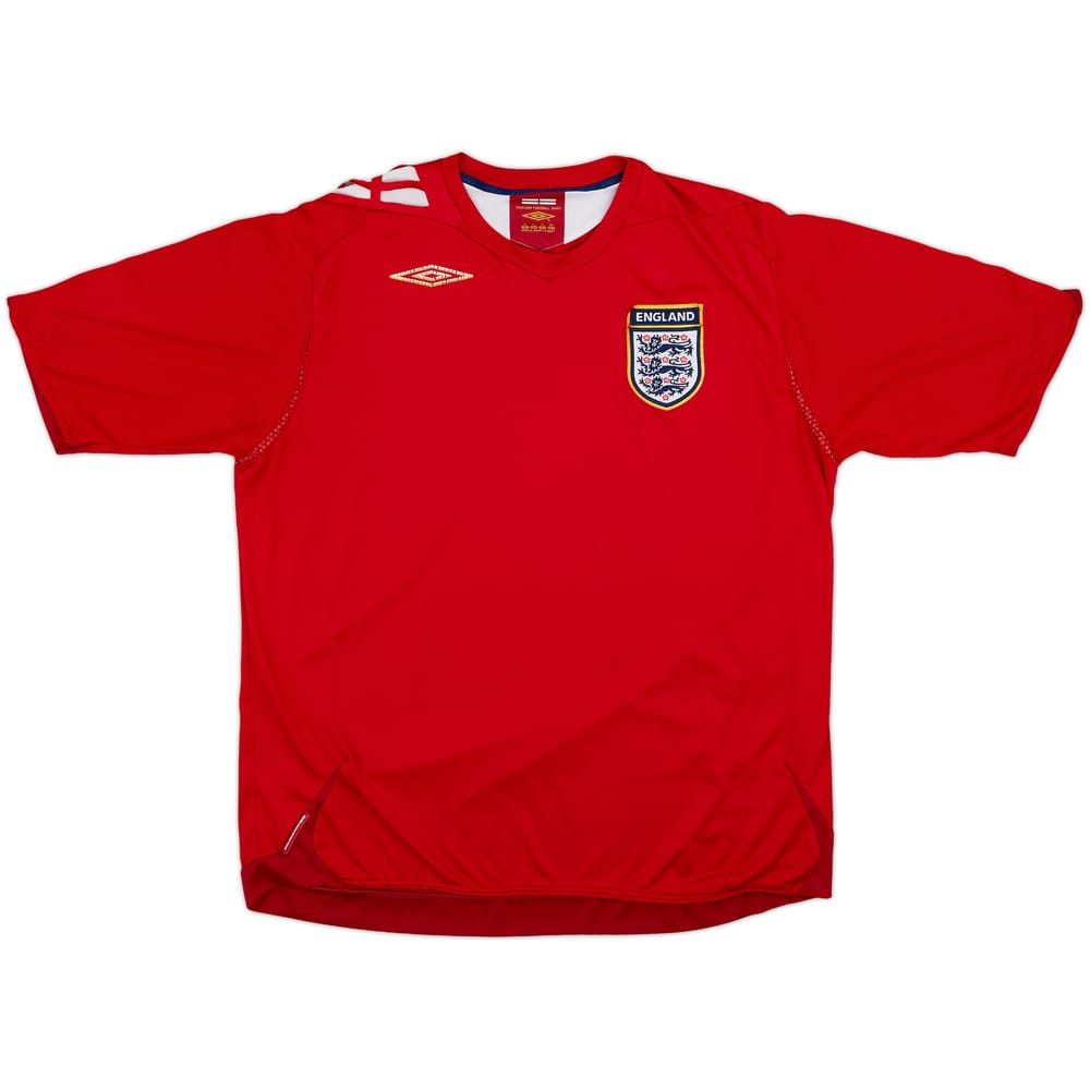 2006-08 England Away Shirt - 4/10 - (XL)