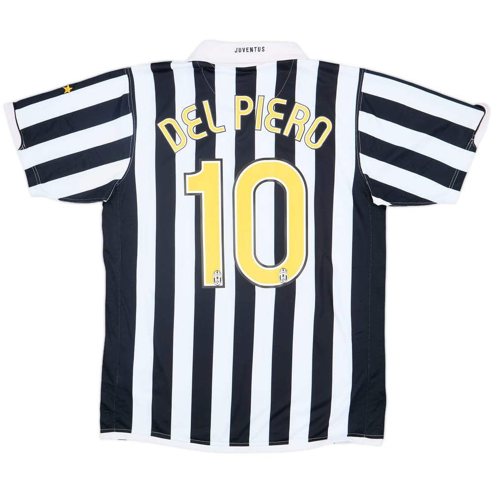 2006-07 Juventus Home Shirt Del Piero #10 - 6/10 - (L)
