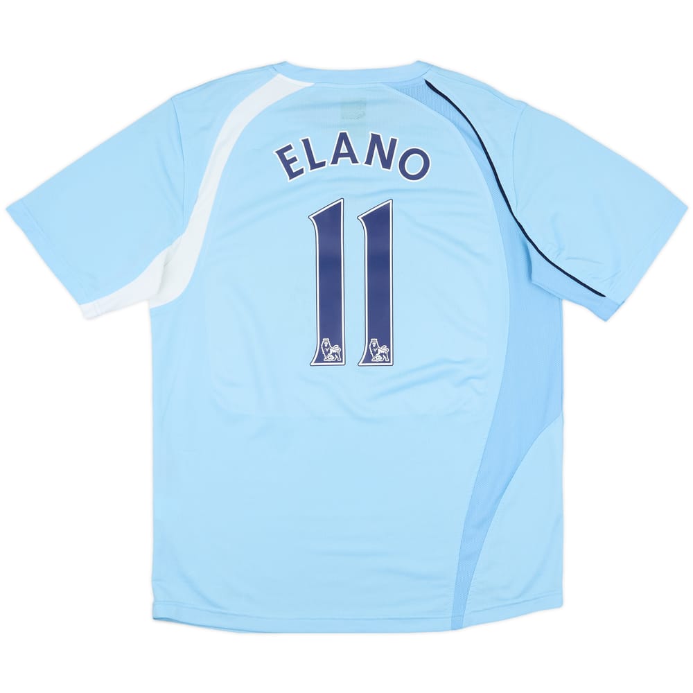 2008-09 Manchester City Home Shirt Elano #11 - 6/10 - (L)