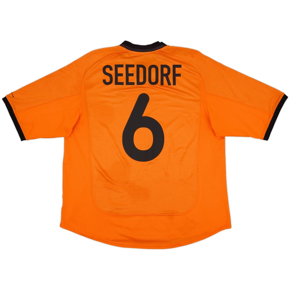 2000-02 Netherlands Home Shirt Seedorf #6 - 8/10 - (L)