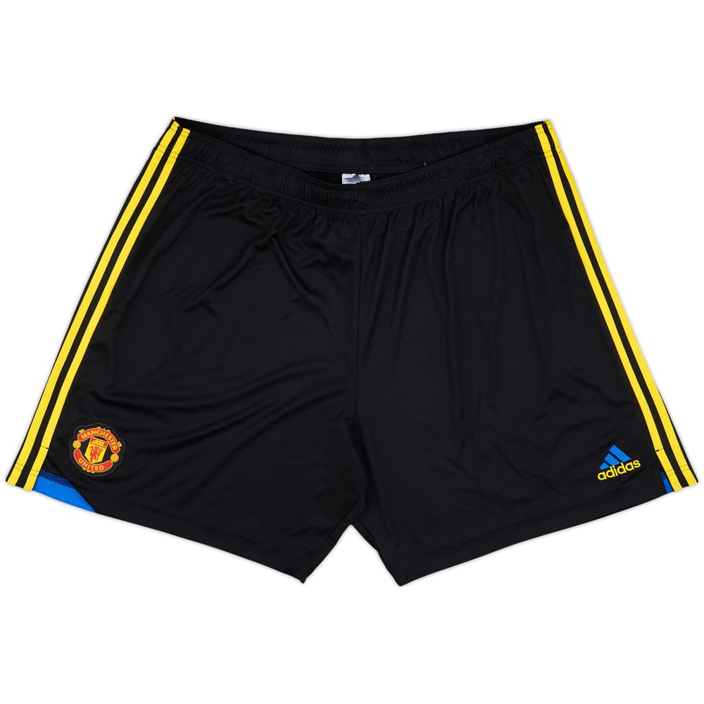 2021-22 Manchester United Third Shorts - 10/10 - (3XL)