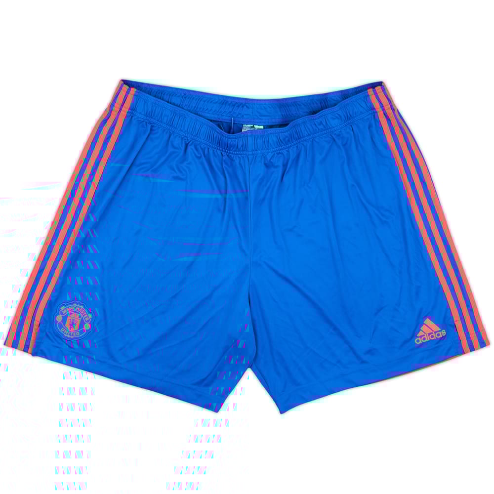 2021-22 Manchester United adidas Training Shorts - 10/10 - (3XL)