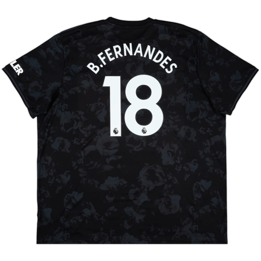 2019-20 Manchester United Third Shirt B.Fernandes #18 - 8/10 - (3XL)