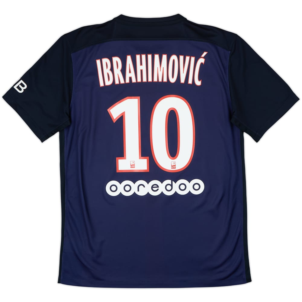 2015-16 Paris Saint-Germain Camiseta Local Ibrahimovic #10 - 8/10 - (M)