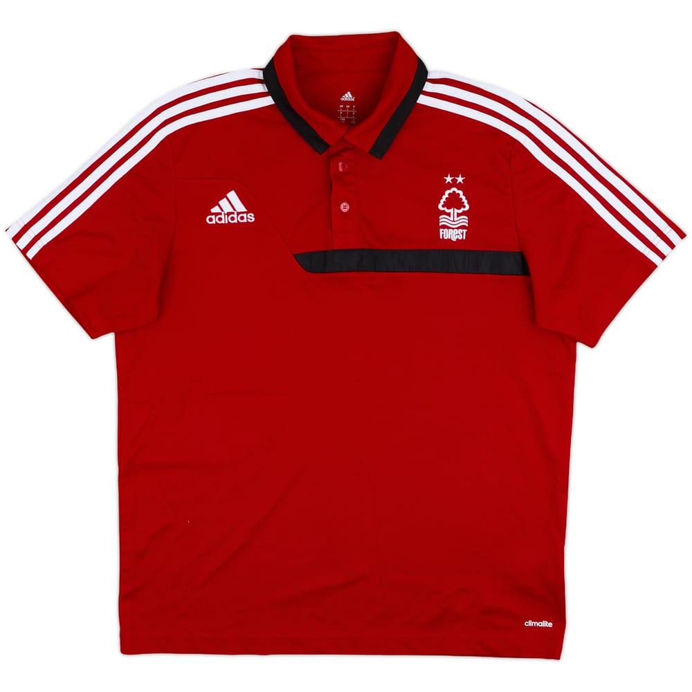 2013-14 Nottingham Forest adidas Polo Shirt - 9/10 - (L)