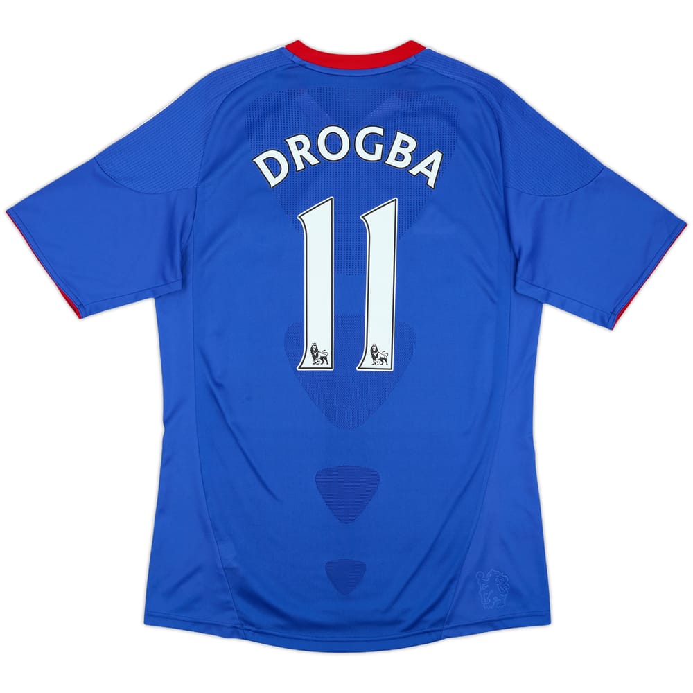 2010-11 Chelsea Home Shirt Drogba #11 - 7/10 - (M)