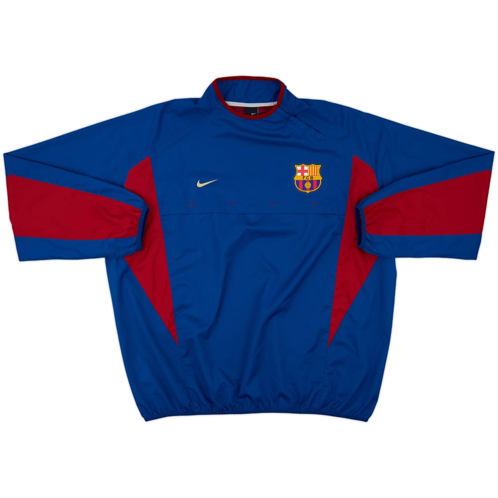 2002-03 Barcelona Nike Drill Top - 8/10 - (XXL)