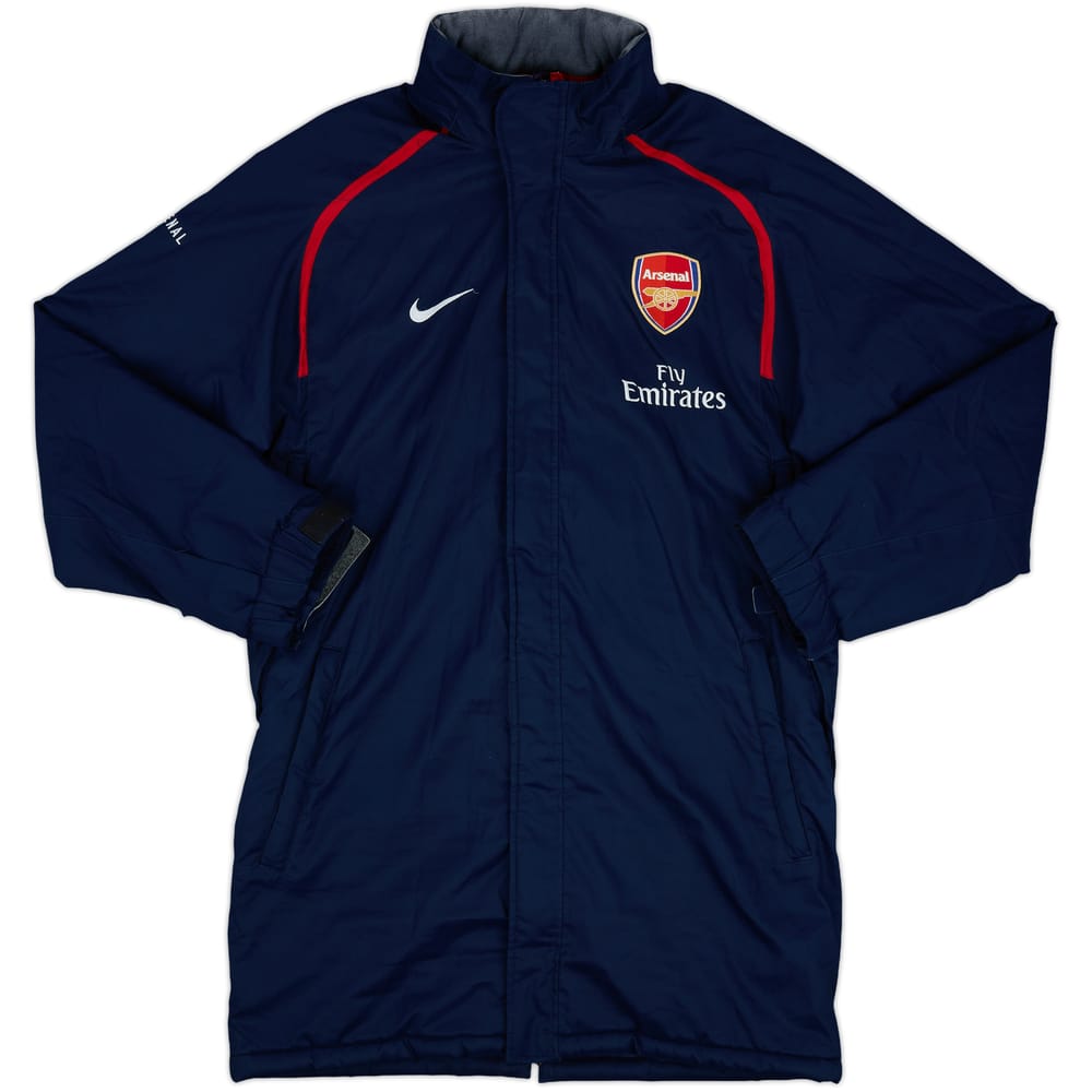 2006-07 Arsenal Nike Padded Bench Coat - 9/10 - (S)