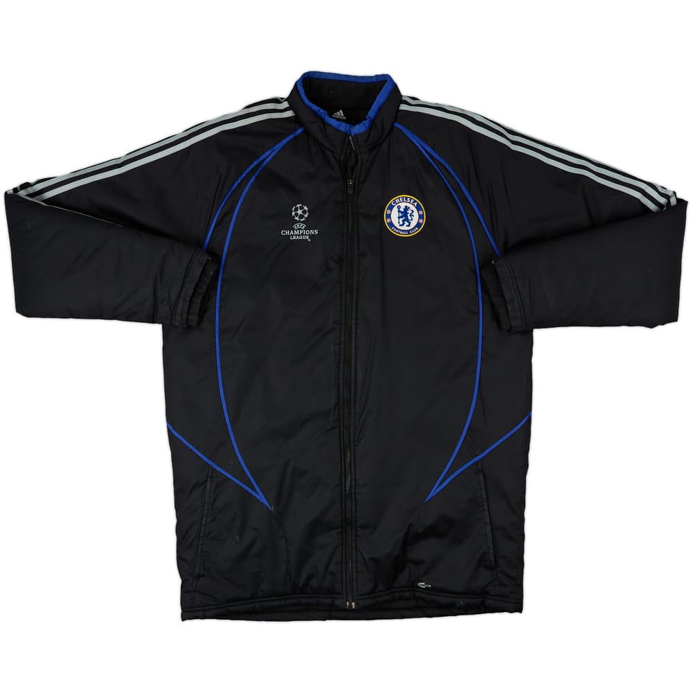 2006-07 Chelsea adidas CL Padded Bench Coat - 6/10 - (L/XL)