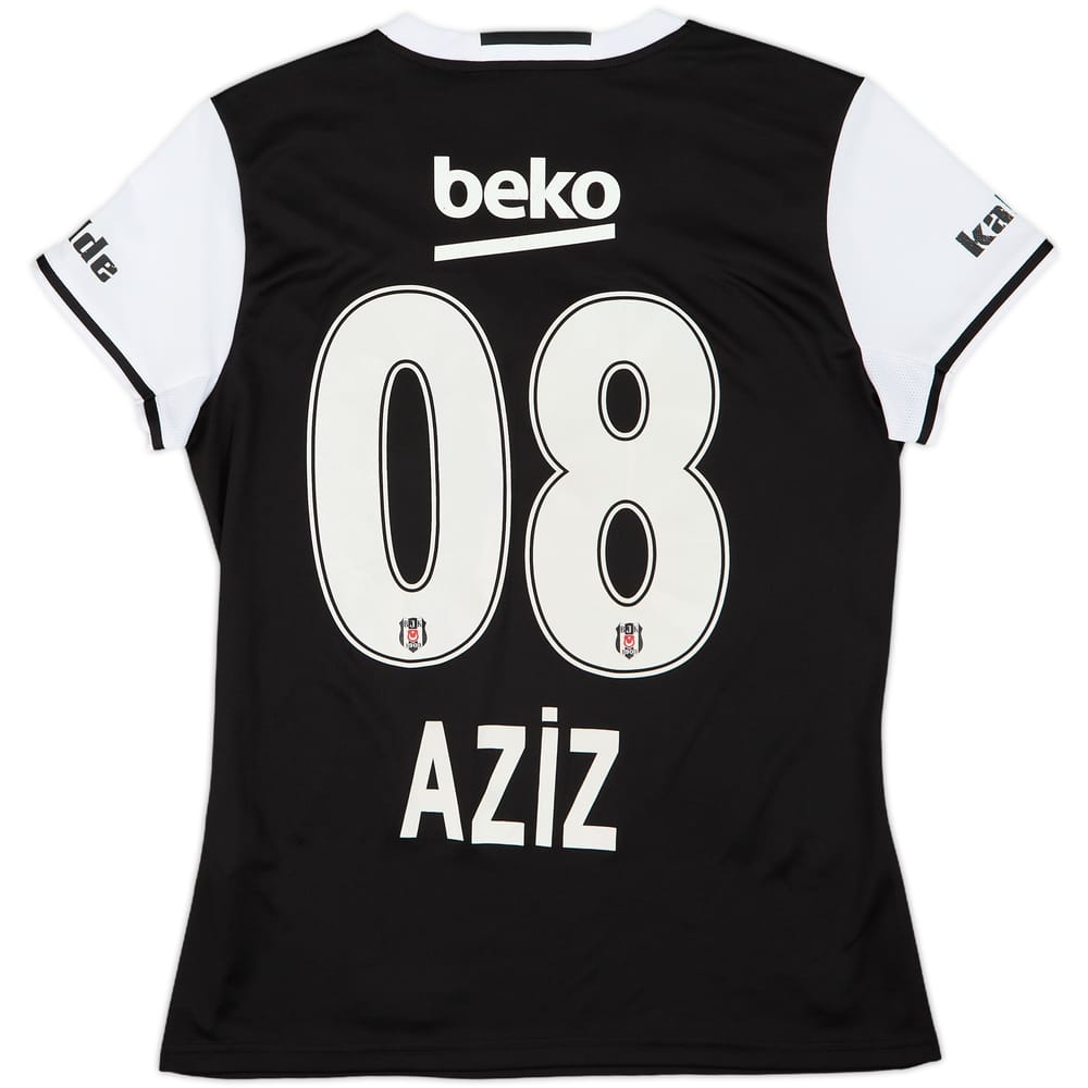 2016-17 Besiktas Away Shirt Aziz #08 - 6/10 - (Women's L)
