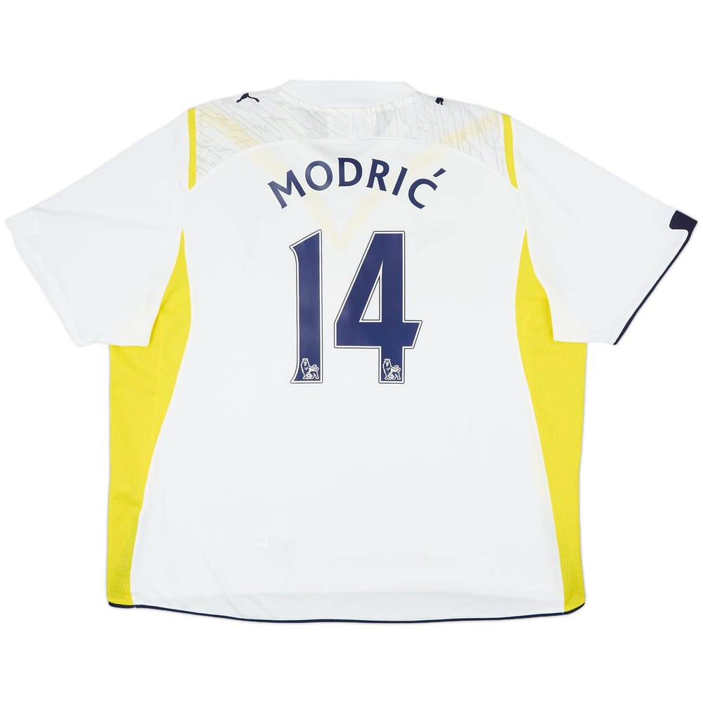 2009-10 Tottenham Home Shirt Modric #14 - 8/10 - (3XL)