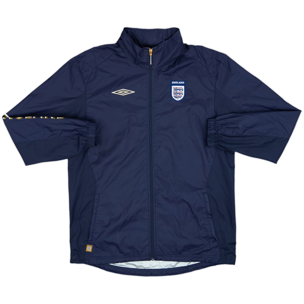 2004-06 England Umbro Hooded Rain Jacket - 8/10 - (M)