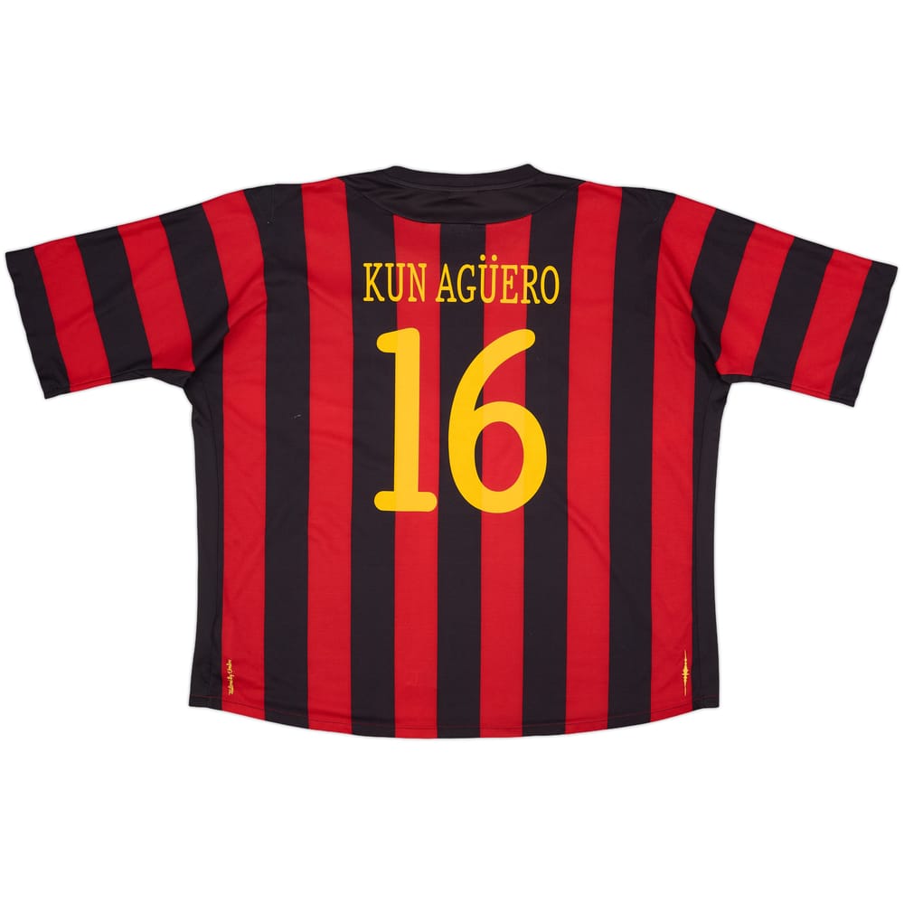 2011-12 Manchester City Away Shirt Kun Aguero #16 - 6/10 - (3XL)