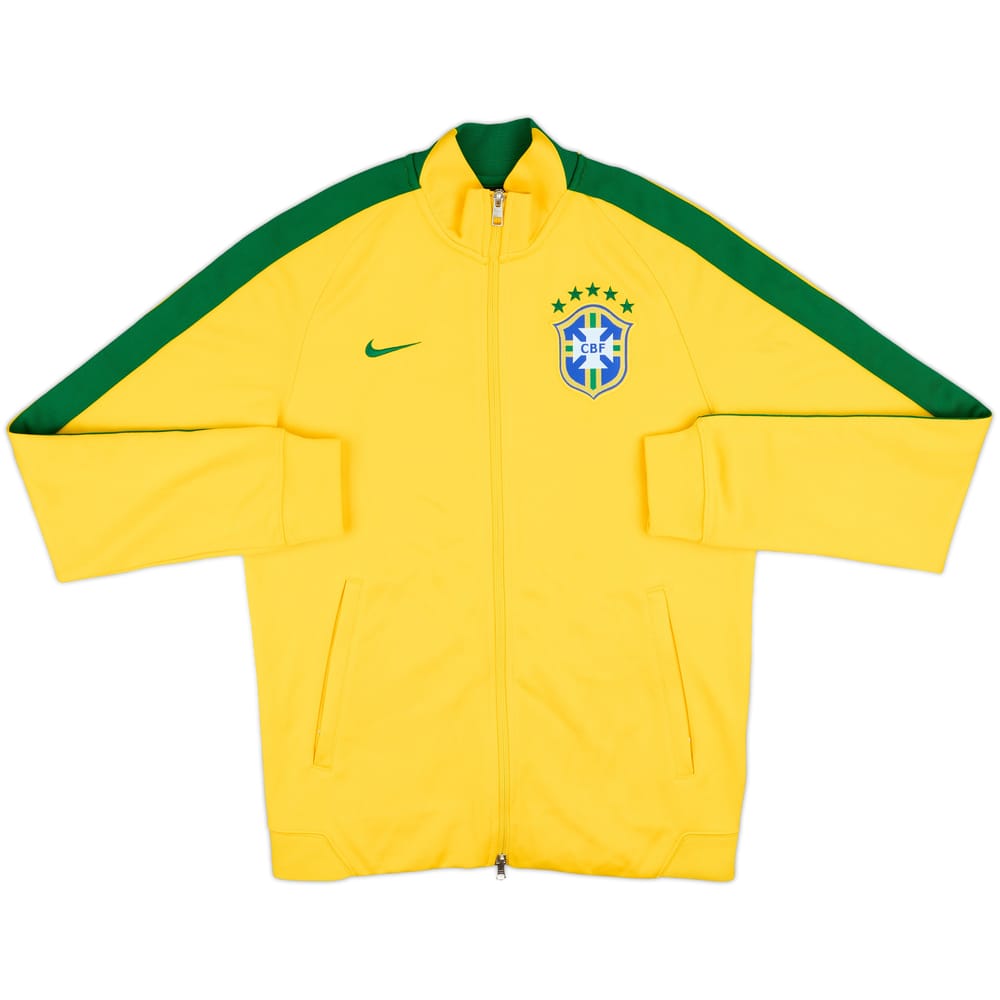 2014-16 Brazil Nike Track Jacket - 8/10 - (S)
