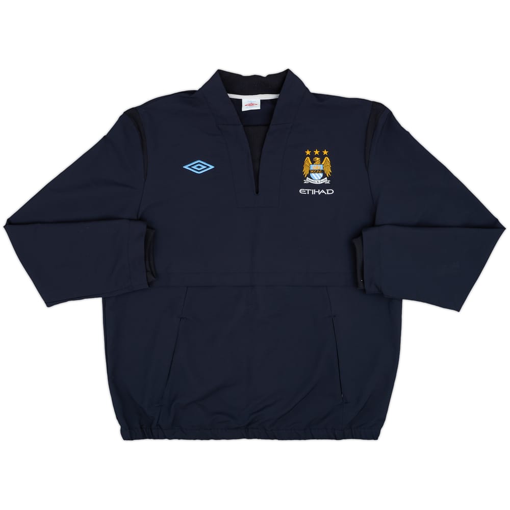 2010-11 Manchester City Umbro Drill Top - 9/10 - (XXL)