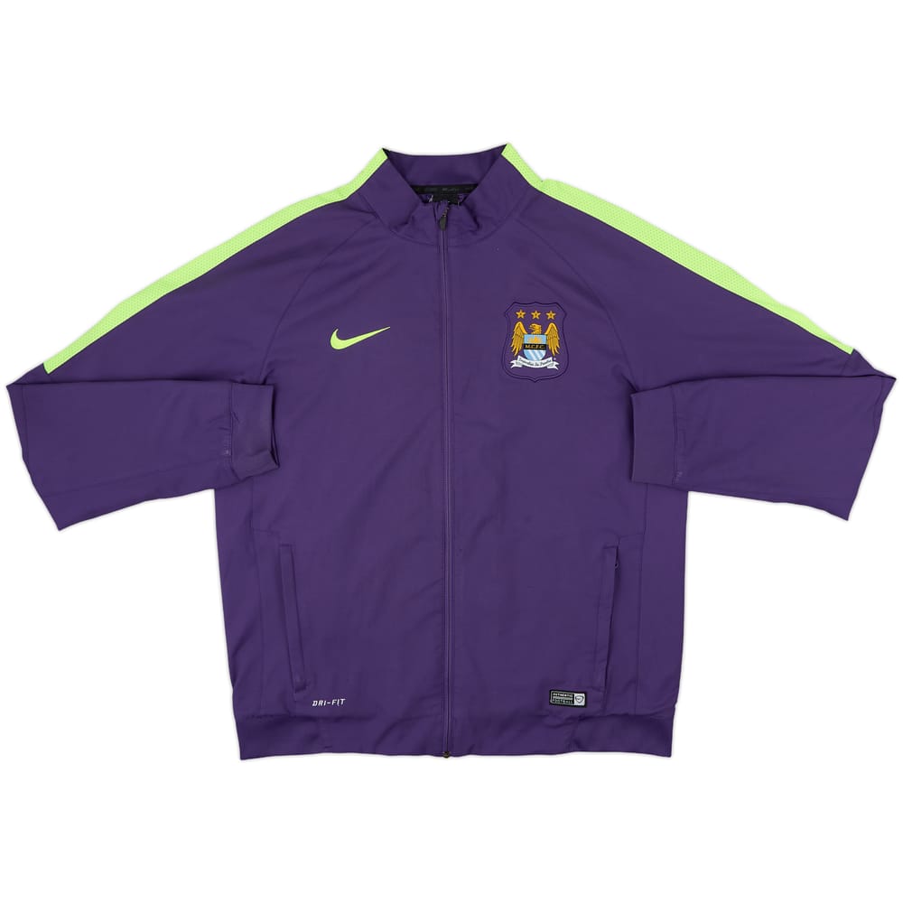 2014-15 Manchester City Nike Track Jacket - 8/10 - (L)