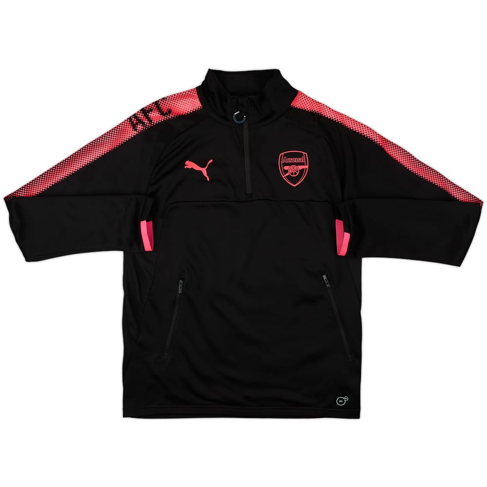 2017-18 Arsenal Puma 1/4 Zip Drill Top - 10/10 - (S)