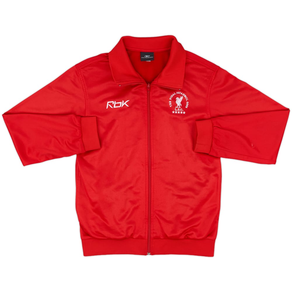 2005 Liverpool Reebok 'The Final Istanbul' Track Jacket - 8/10 - (XS)