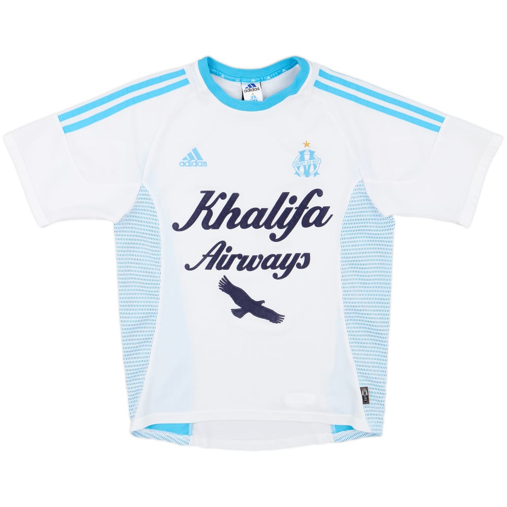 2002-03 Olympique Marseille Home Shirt - 9/10 - (S)