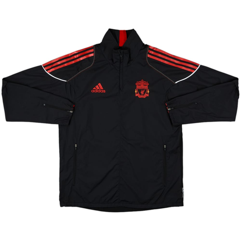 2010-11 Liverpool adidas 1/4 Zip Drill Top - 8/10 - (S)