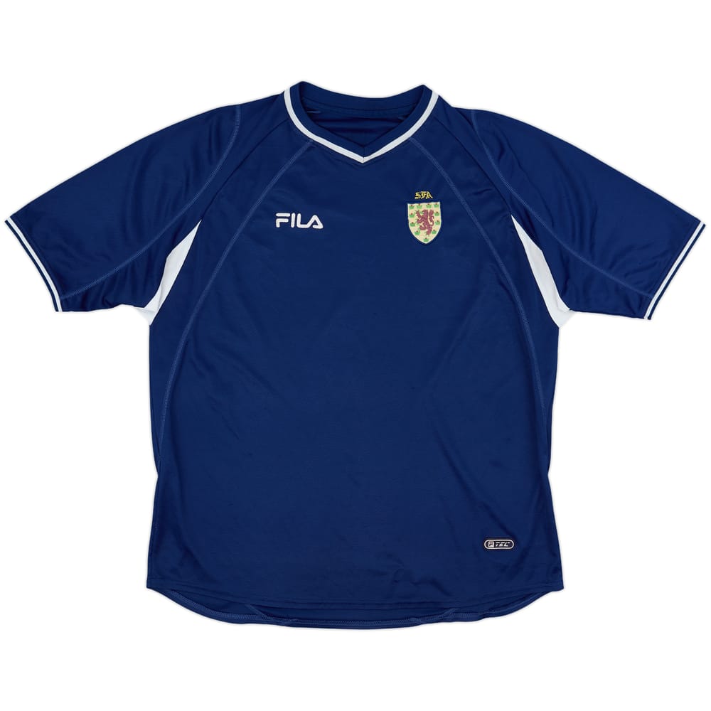2000-02 Scotland Home Shirt - 6/10 - (XL)