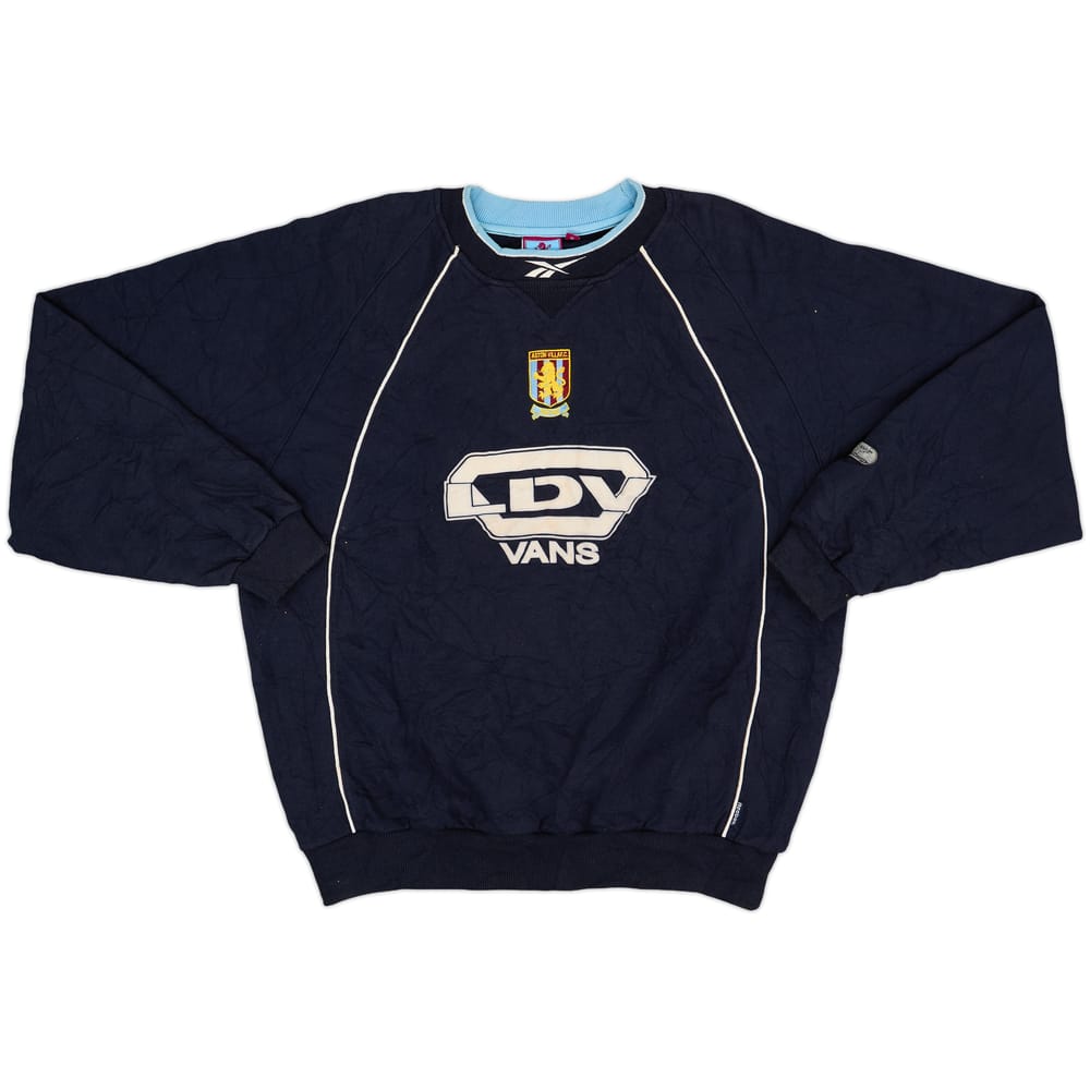 1998-99 Aston Villa Reebok Sweat Top - 6/10 - (S)