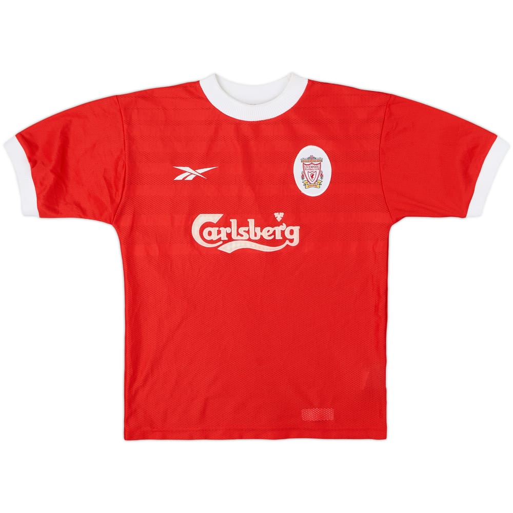 1998-00 Liverpool Home Shirt - 8/10 - (L.Boys)